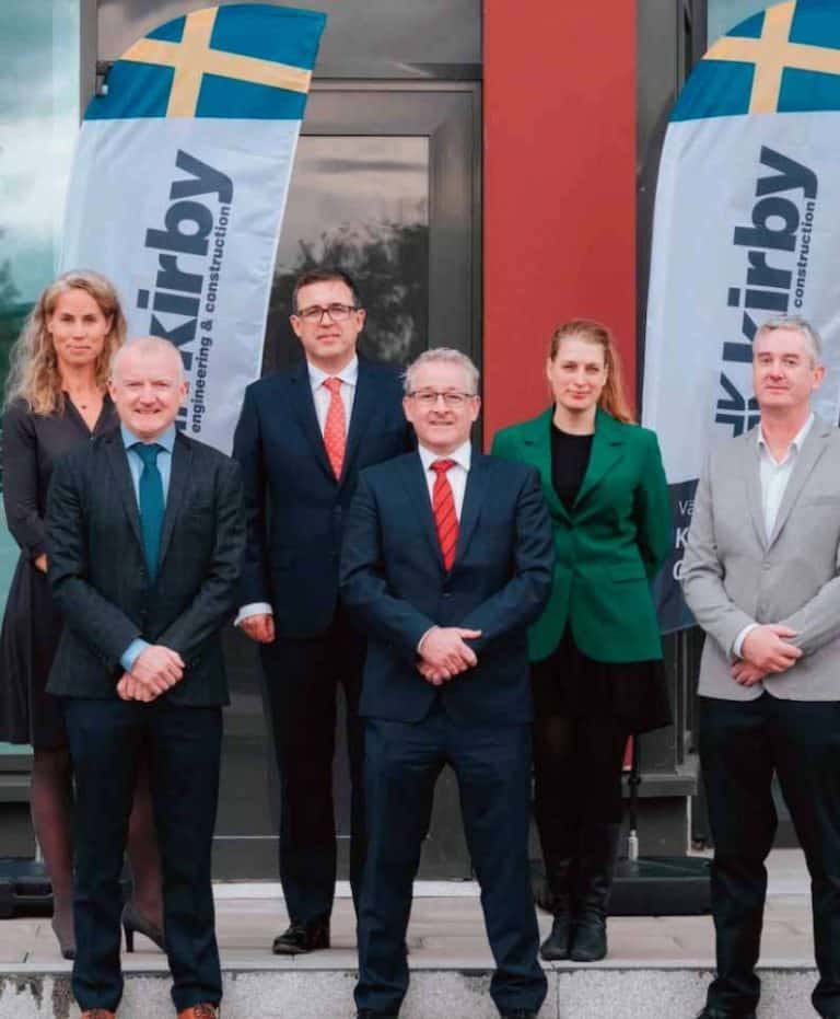 KIRBY OPENS BASE IN SWEDEN AMID CONTINUED GROWTH