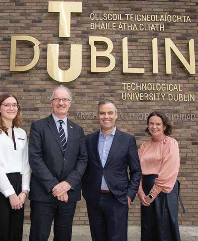JOHN PAUL PARTNERS WITH TU DUBLIN