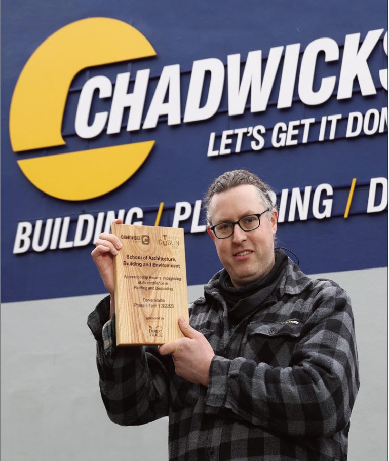 CHADWICKS GROUP SPONSOR TU DUBLIN APPRENTICE EXCELLENCE AWARDS