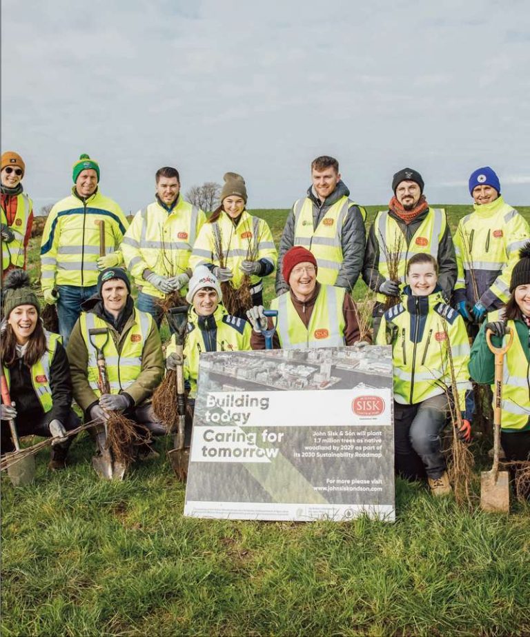 SISK COMPLETES PLANTING 40,000 NATIVE TREES IN CO. CORK