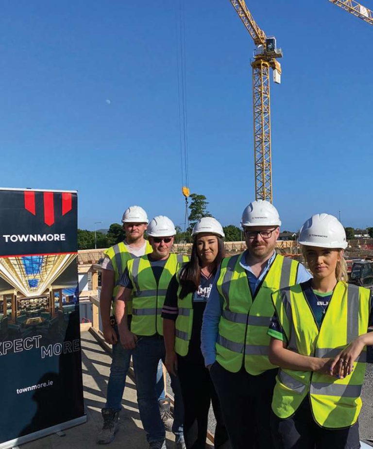 IRELAND’S FIRST FEMALE TOWER CRANE OPERATOR PARTNERS WITH TOWNMORE CONSTRUCTION