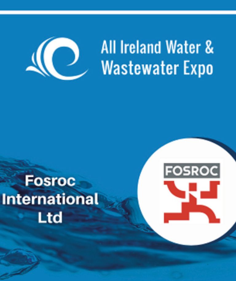 FOSROC EXHIBITS AT THE ALL IRELAND WATER & WASTEWATER EXPO