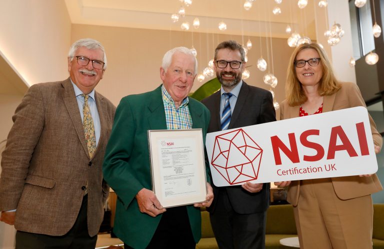 LIMERICK COMPANY FIRST TO ACHIEVE UKCA MARK THROUGH NSAI SUBSIDIARY