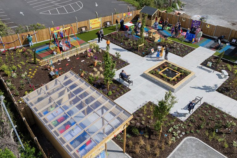 WAVIN SUPPORTS BALBRIGGAN CHARITY REMEMBER US TO LAUNCH SENSORY GARDEN