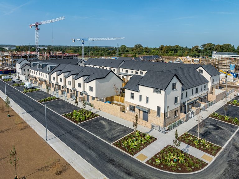 APARTMENT CONSTRUCTION GRINDS TO A HALT