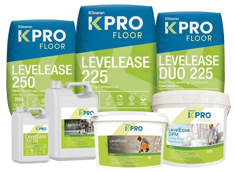 THE COMPLETE FLOOR LEVELLING SOLUTION  FROM KILSARAN KPRO