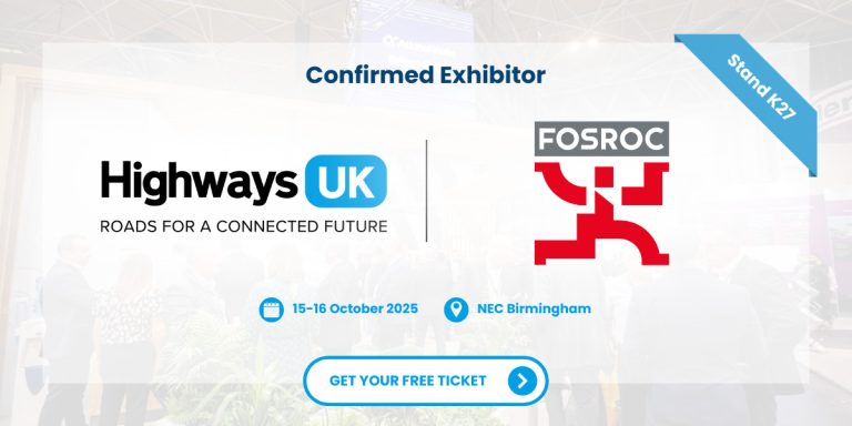 FOSROC RETURNS TO EXHIBIT AT HIGHWAYS UK FOR 2025