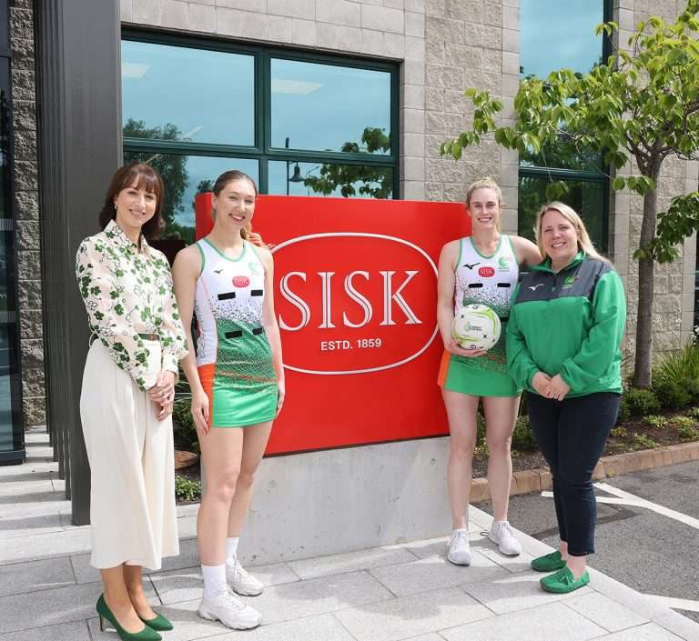 SISK BECOMES OFFICIAL SPONSOR OF NETBALL IRELAND’S WOMEN’S TEAM