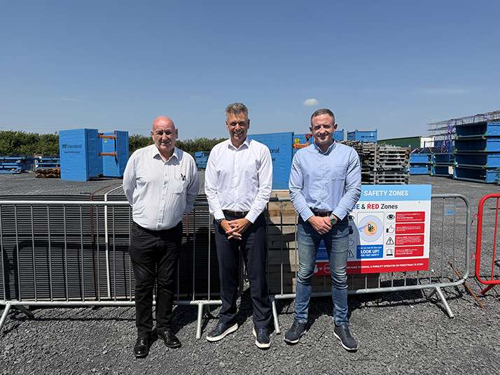 James O'Brien, Sales Manager at MH International, supporting the company's expansion in Ireland