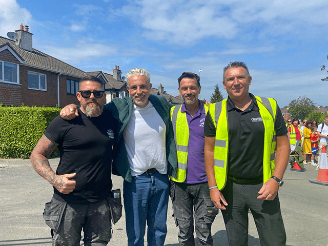 Wavin supports the DIY SOS: The Big Build Ireland project in Bray, Co. Wicklow.